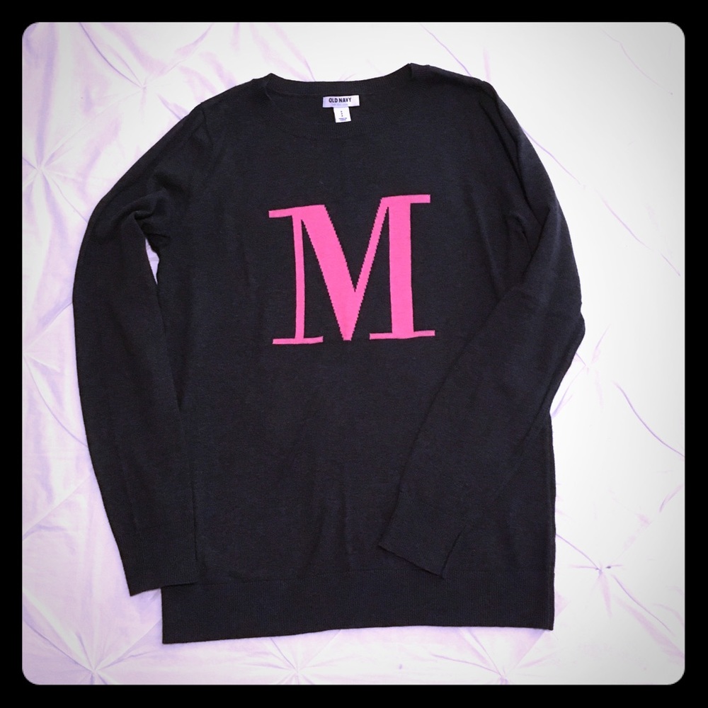 Monogram M sweater, size S